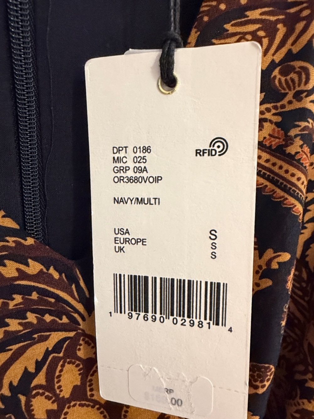 Black & Mustard Paisley V-Neck Tiered Maxi Dress - Picture 2 of 2